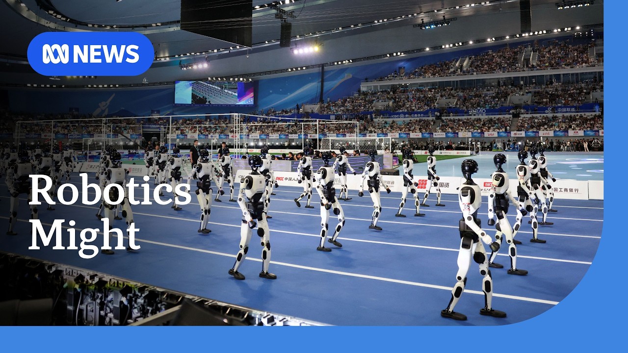 China flexes technological muscle at World Humanoid Robot Games | ABC NEWS