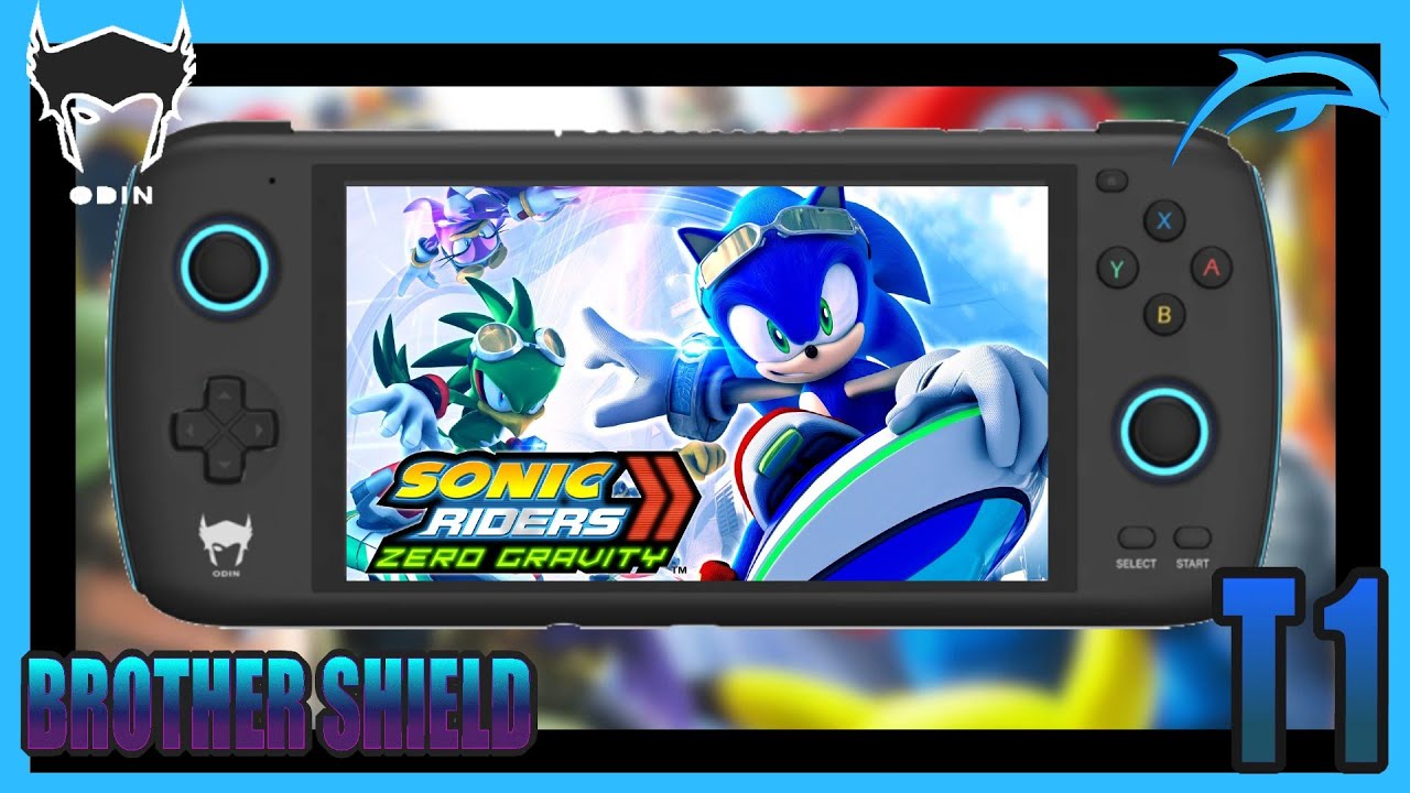 Dolphin Emulator. Sonic Riders Zero Gravity | Aya Odin Pro | SD 845  | V1