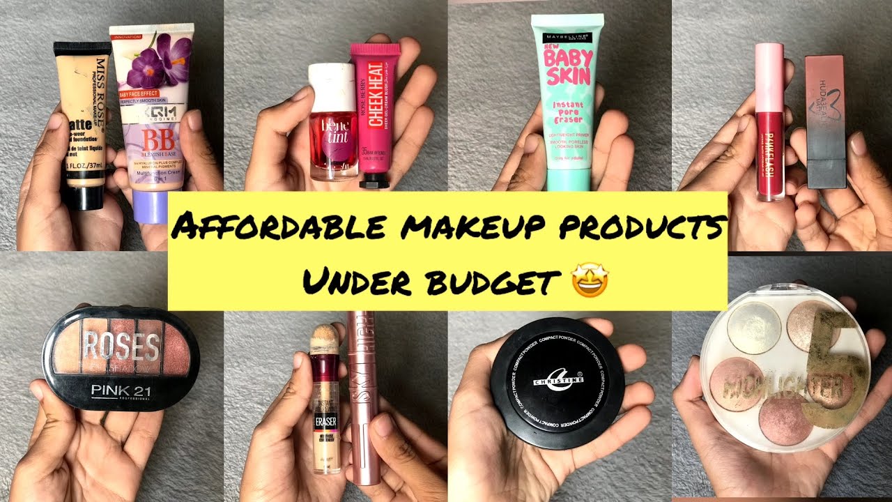 Best and affordable makeup products in 2024✨|Makeup products under budget