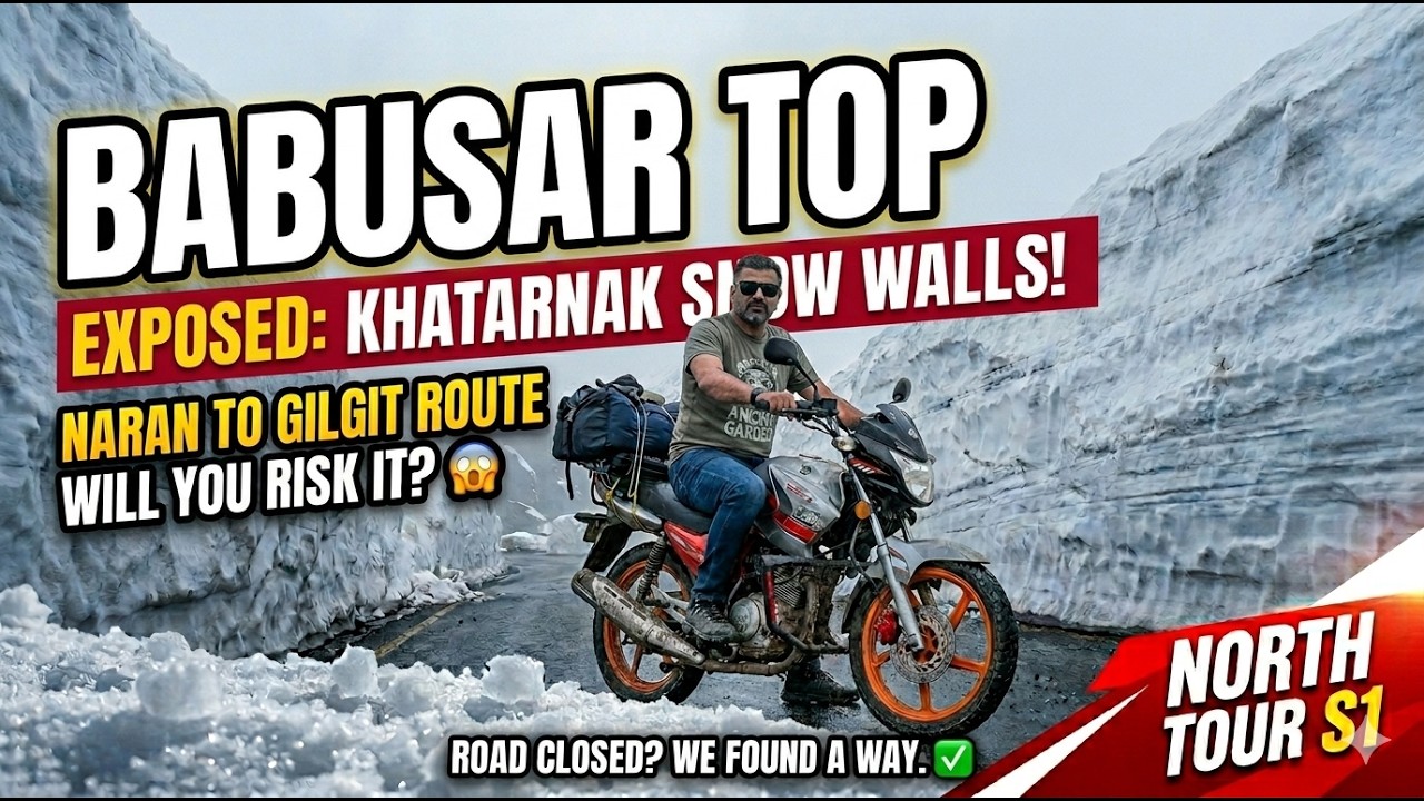 Stuck in Snow! Naran to Babusar EP-3 | Pakistan's Most Dangerous Ride
