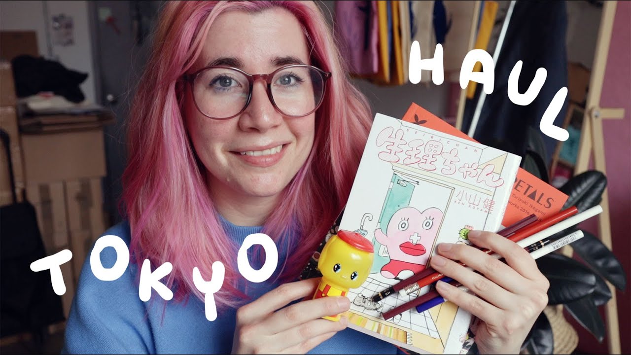 I dyed my hair but it's also a stationery, zines, books and art supplies haul