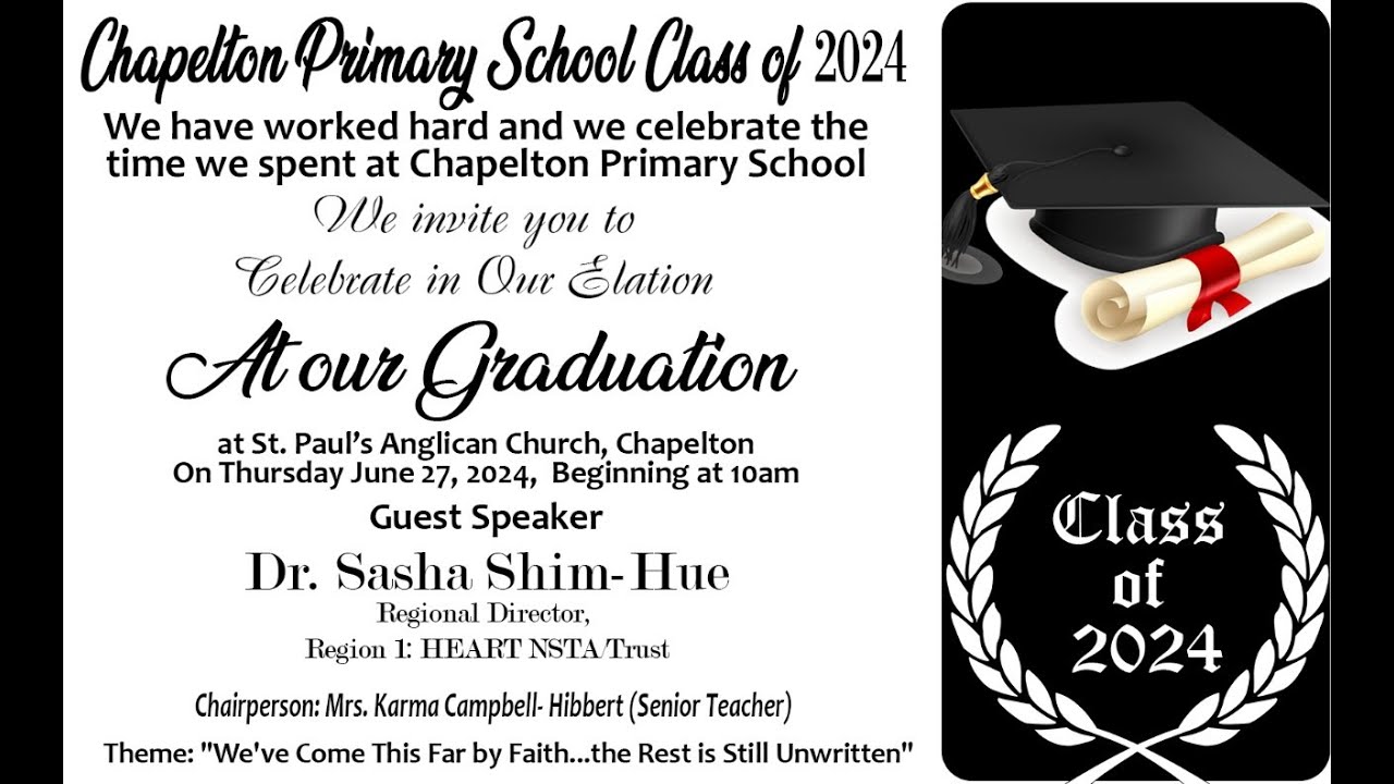 Chapelton Primary School Class of 2024 Graduation Ceremony