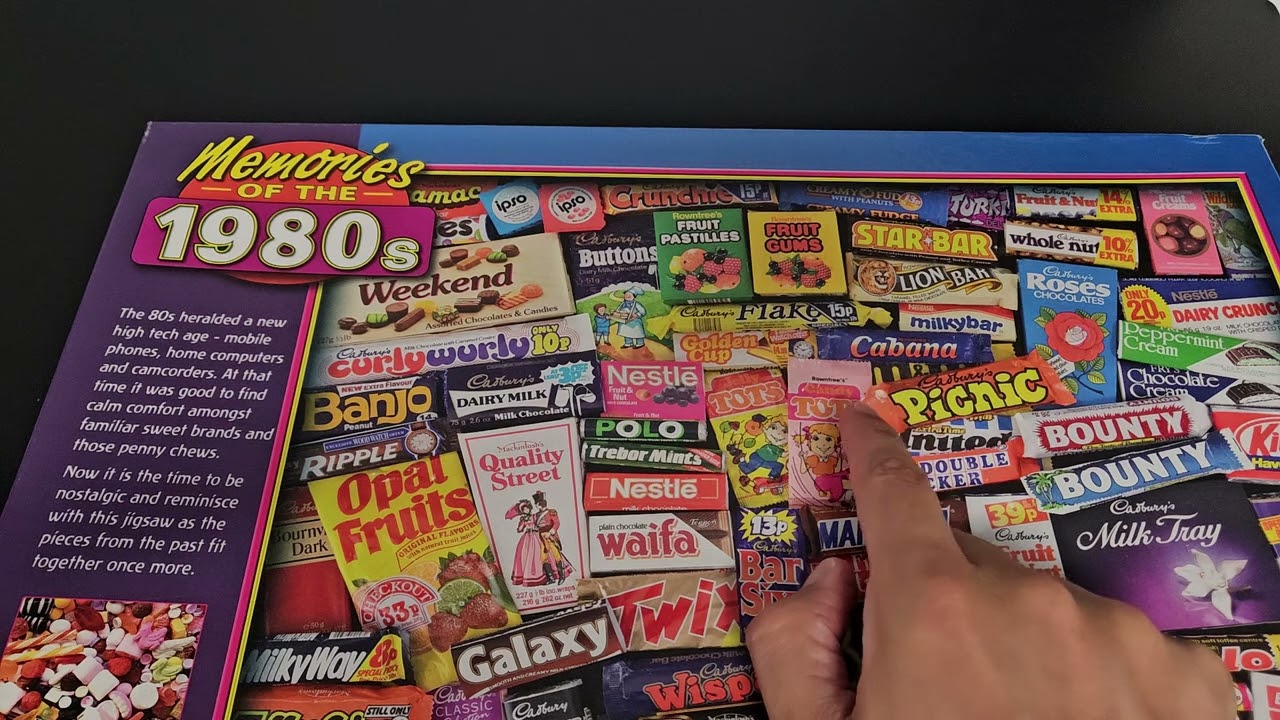 ASMR Gibsons Puzzle - Sweet Memories of the 1980s