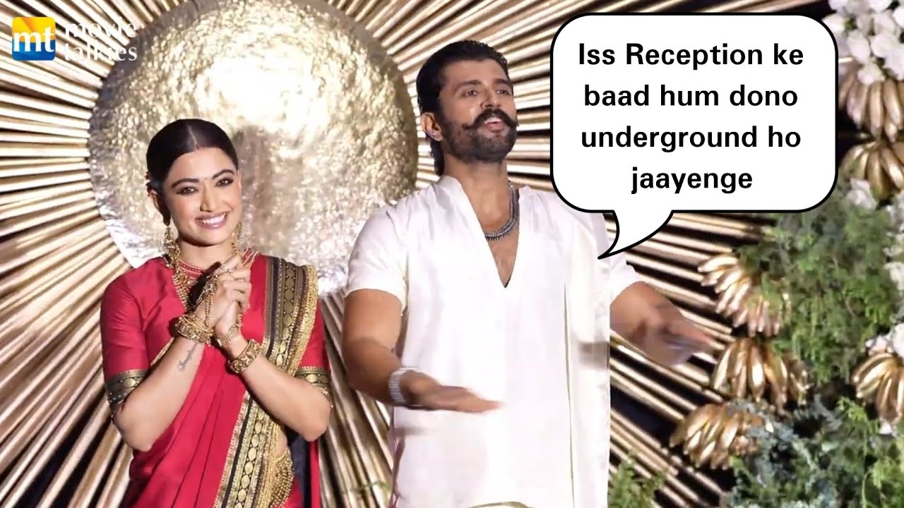 Vijay Devarakonda Wants to Go Underground with Rashmika Mandanna after Wedding Reception 😂