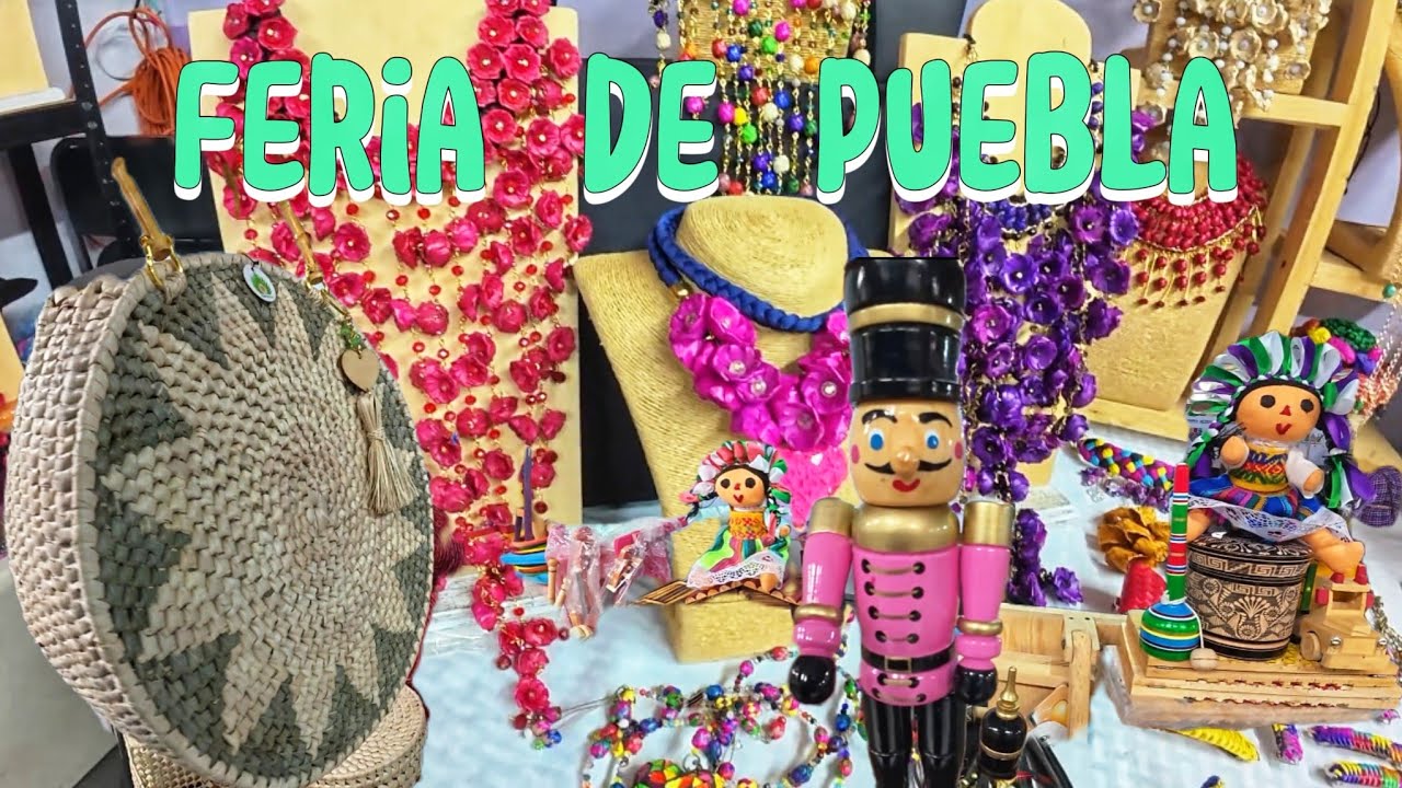 Una feria llena de artesanías de TODO EL ESTADO/LA FERIA DE PUEBLA/ARTESANÍAS POBLANAS