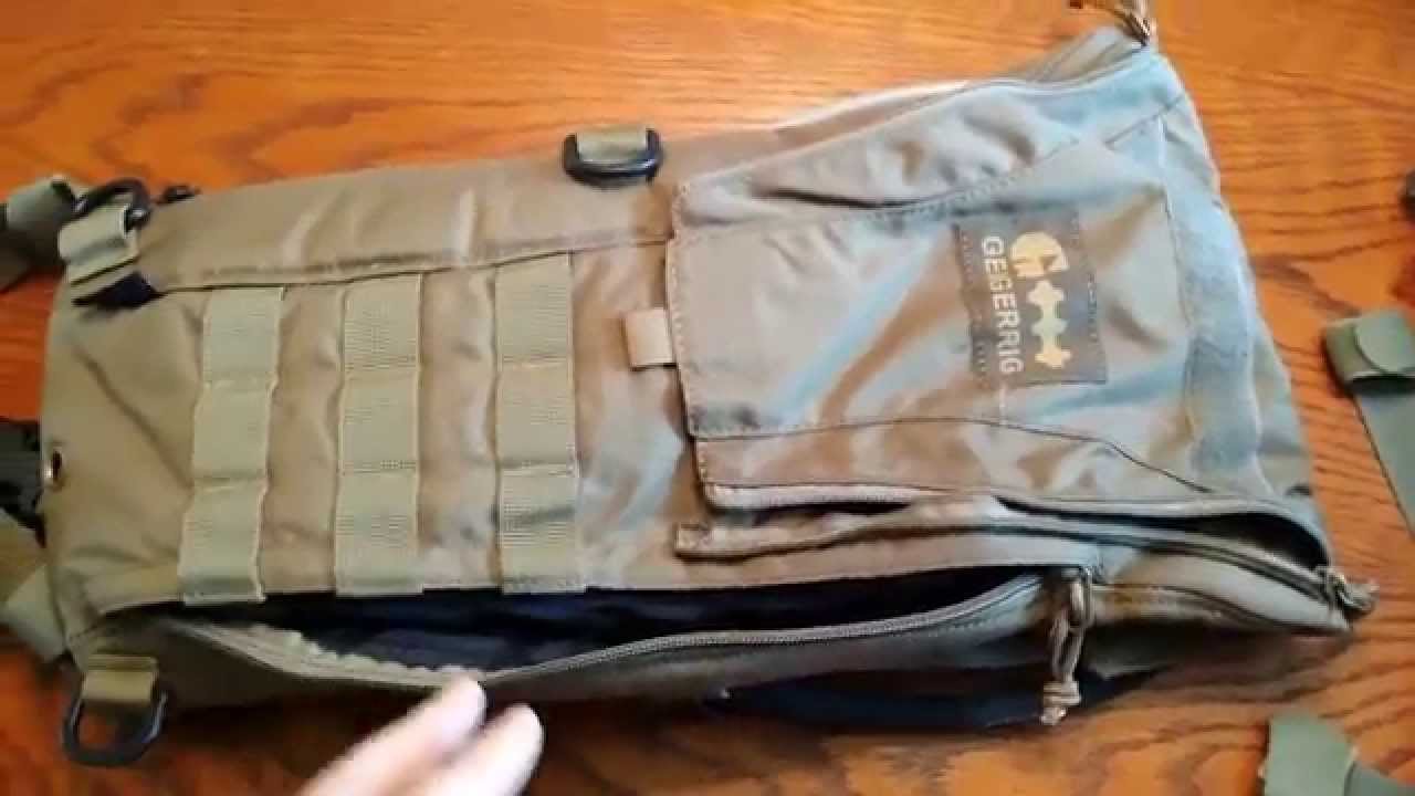 GEIGERRIG Tactical Hydration Pack Rigger