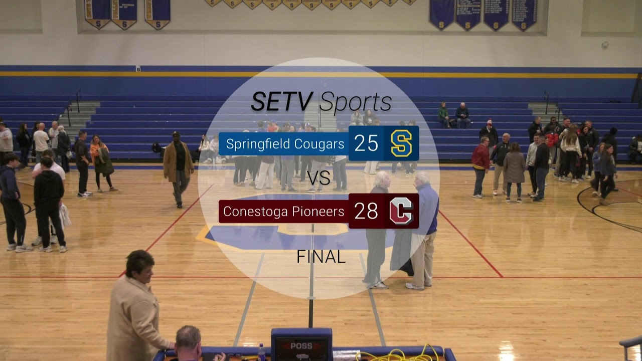 Springfield High School Boys Varsity Basketball vs Conestoga