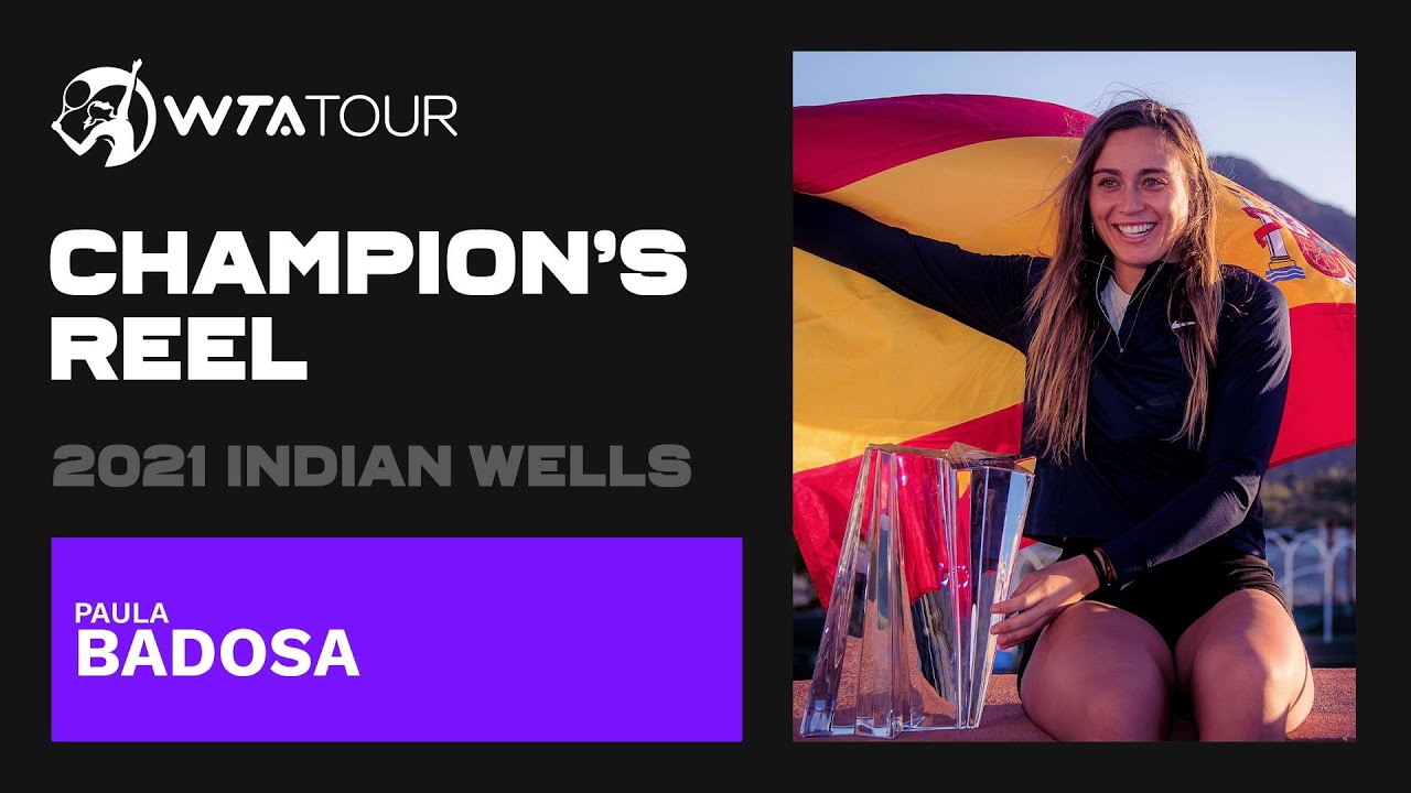 Paula Badosa's BEST points from her 2021 Indian Wells title run 💫