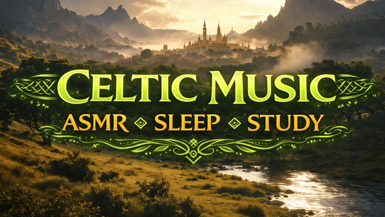 Celtic Music to Focus Study and Relax 🌙🍃🎶