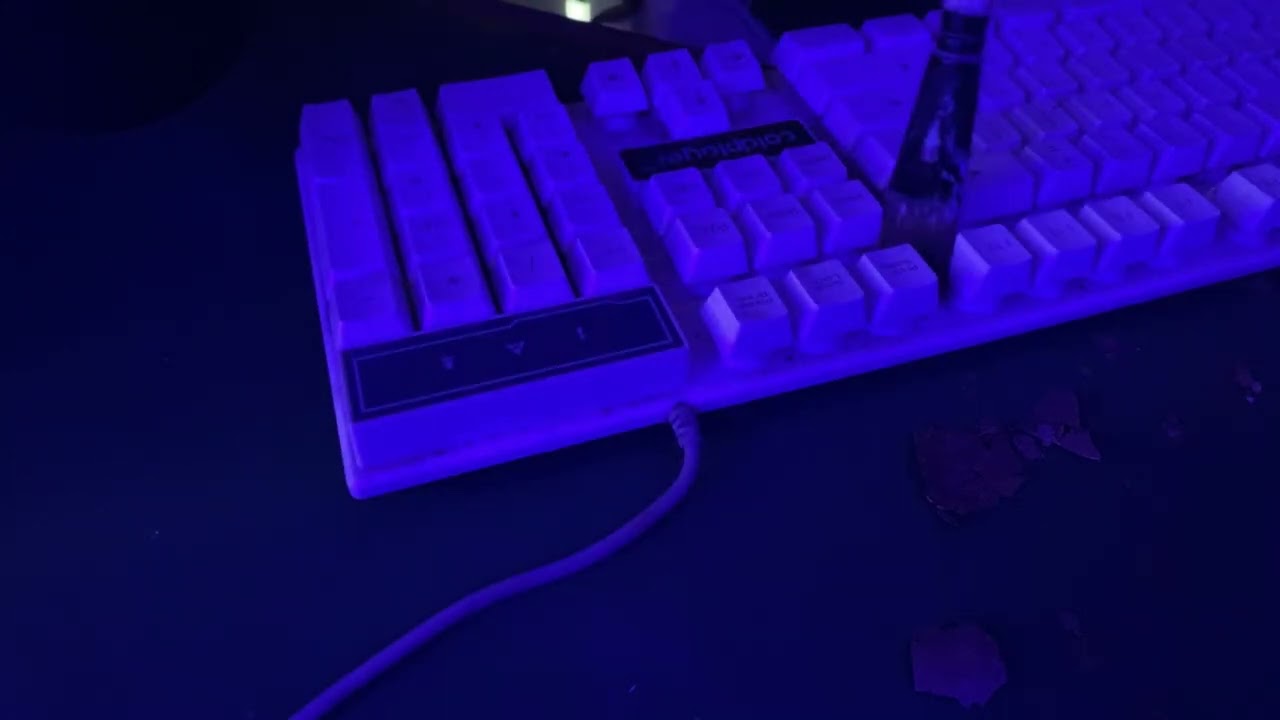 ASMR Keyboard Cleaning (No Talking) 💤 Very Satisfying Sounds
