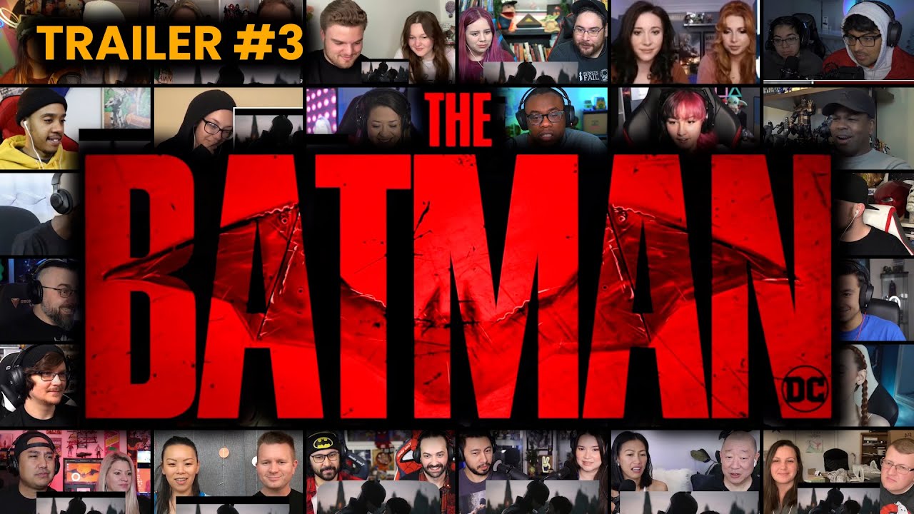 THE BATMAN - The Bat and The Cat Trailer || REACTION MASHUP || Trailer #3, Riddler, Penguin 2022