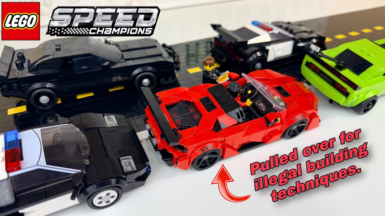 Ещё больше модифицированных машинок LEGO Speed ​​Champions…