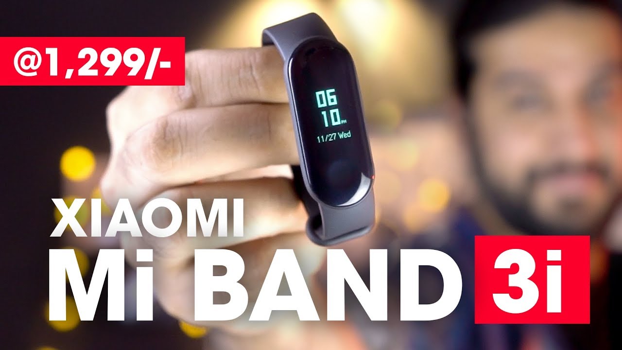 Xiaomi Mi Band 3i 🔥 Best Budget Smartband for Rs. 1299/-