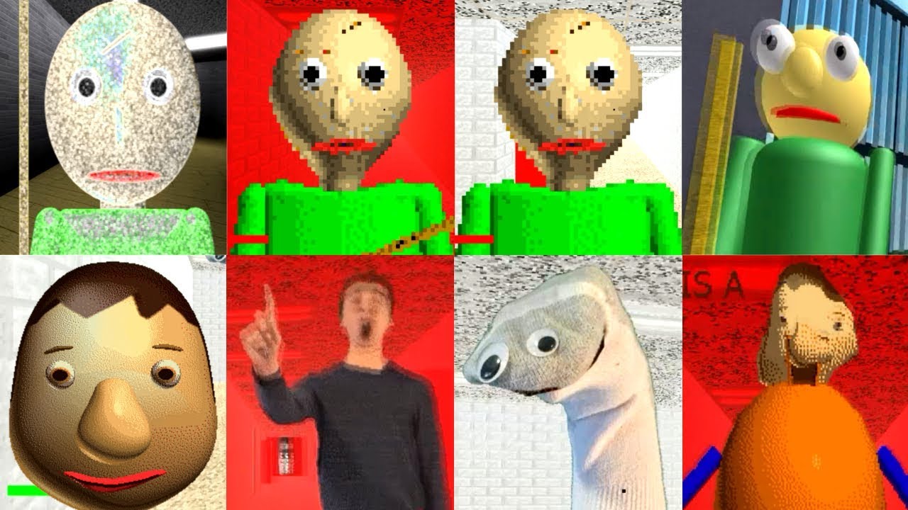 JUMPSCARES SIMULATOR!! Baldi's Basics in Education and Learning