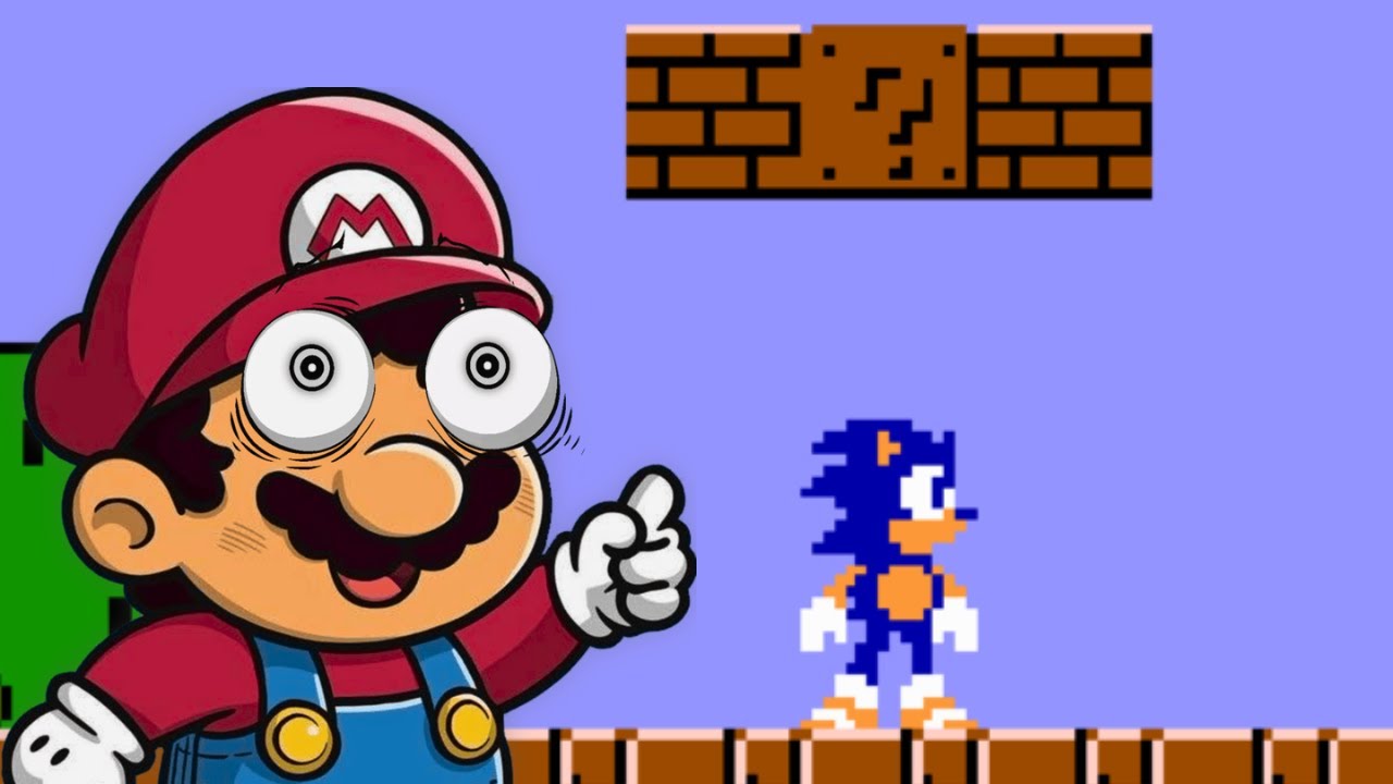 Can Sonic beat Super Mario Bros?