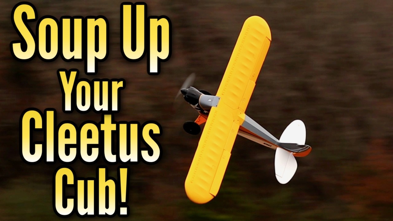 Спецвыпуск Cleetus McFarland Carbon Cub S 2 1.3m - модернизирован с помощью модели AV8R!