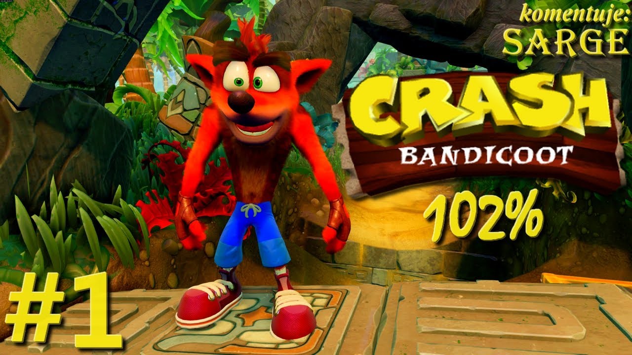 Zagrajmy w Crash Bandicoot PS4 Remake (102%) odc. 1 - Remake świetnej platformówki
