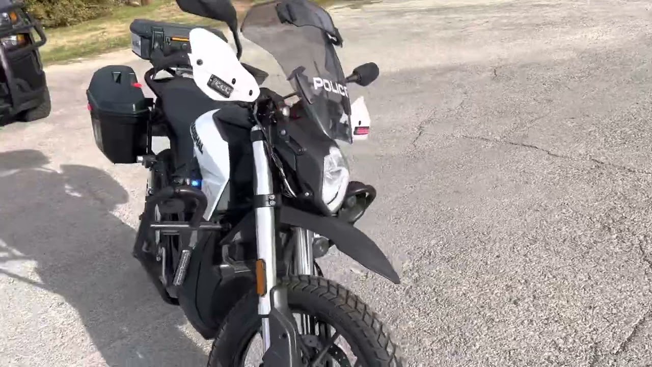 Police Zero E-Motorcycle Emergency Equipment Phase 3 or 3 Upgrades