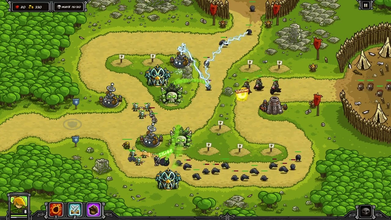 015 Kingdom Rush ReBBBorn Furious Assault  # Bandit's Lair