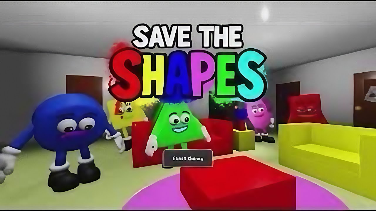 Nigel plays “Save The Shapes” on roblox! | Who is the Evil shape? 😱