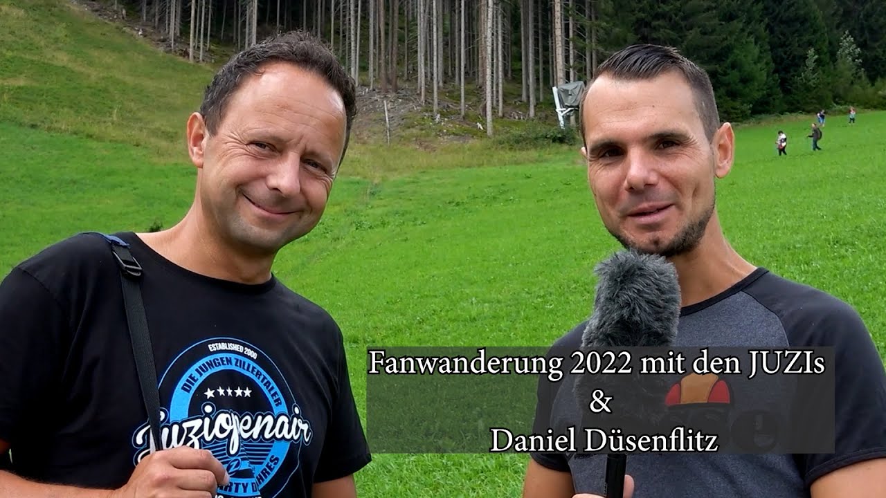 JUZI Fan-Wanderung 2022 im Zillertal mit Daniel Düsenflitz für Stimmungsgarten TV