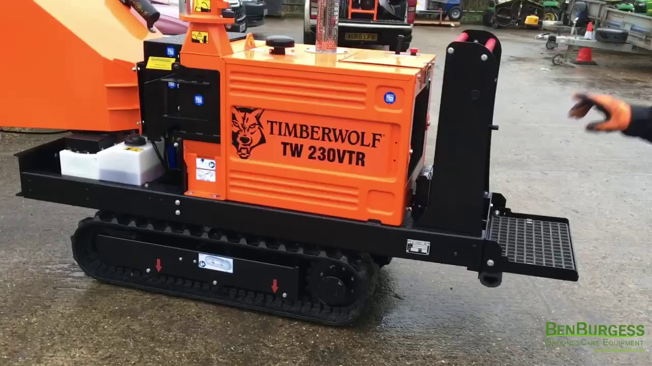 Machine of the week! Timberwolf TW 230VTR Wood Chipper