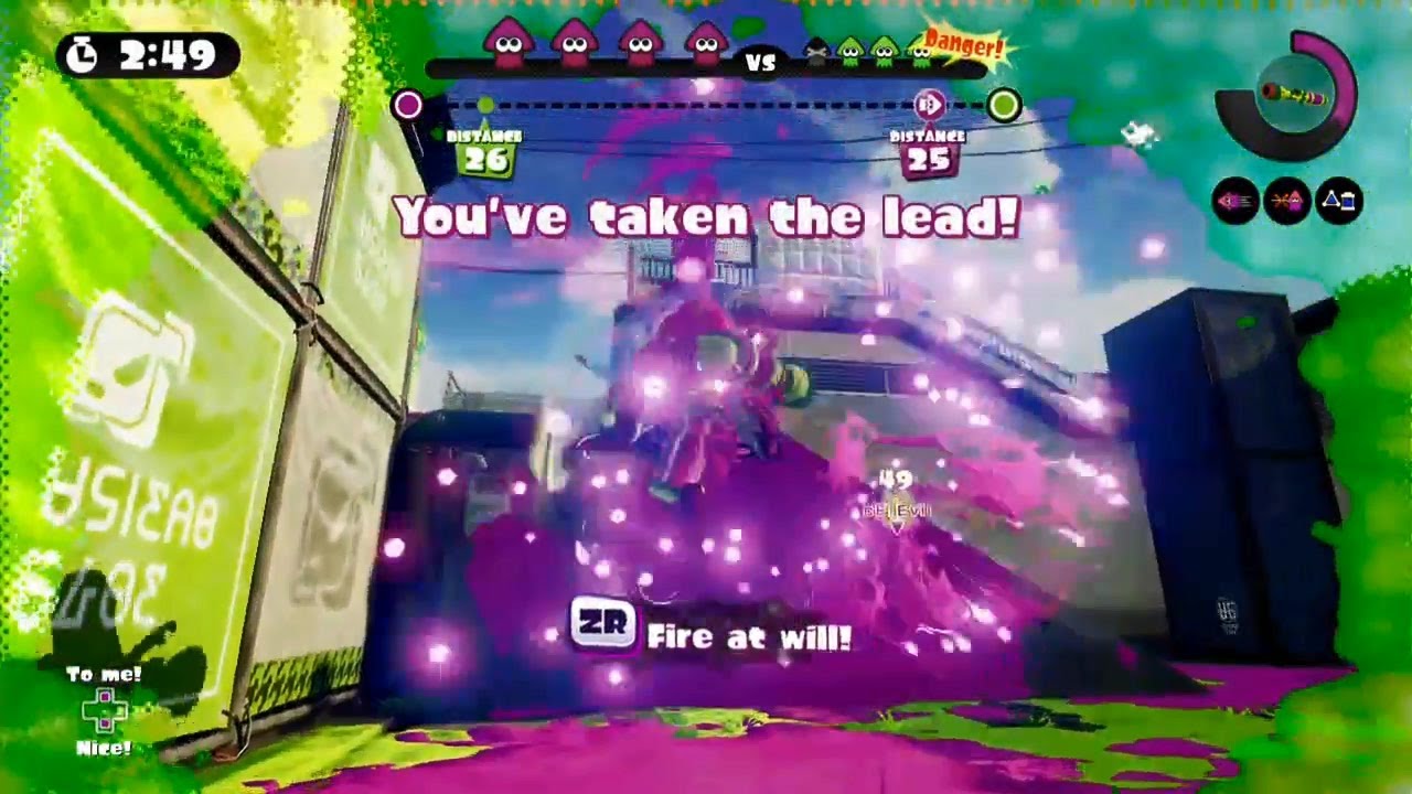 Splatoon - Flounder Heights Rainmaker [Carbon Roller]