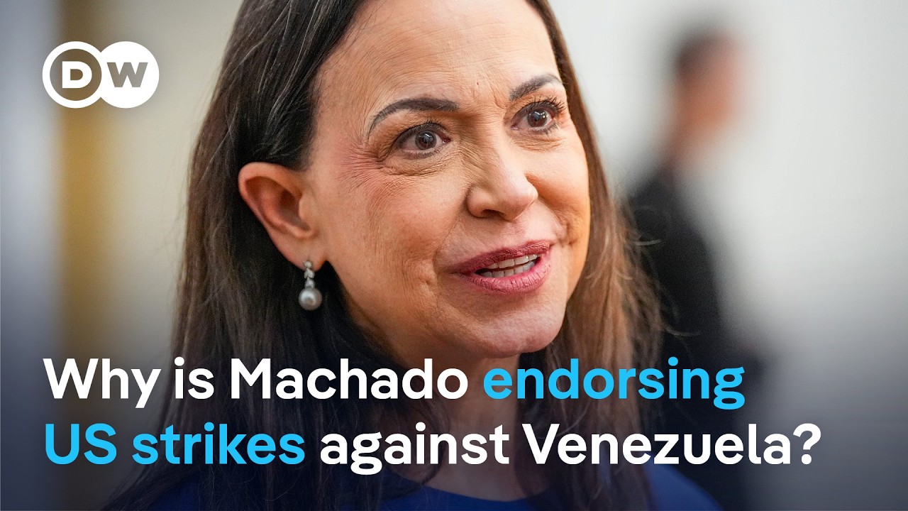 Venezuelan opposition leader Maria Corina Machado praises US military operations | DW News