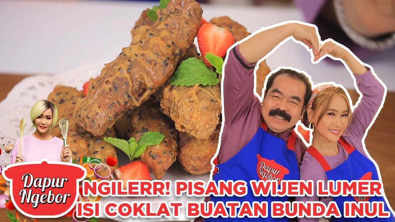 Bikin Ngiler! Pisang Wijen Lumer Isi Coklat | DAPUR NGEBOR