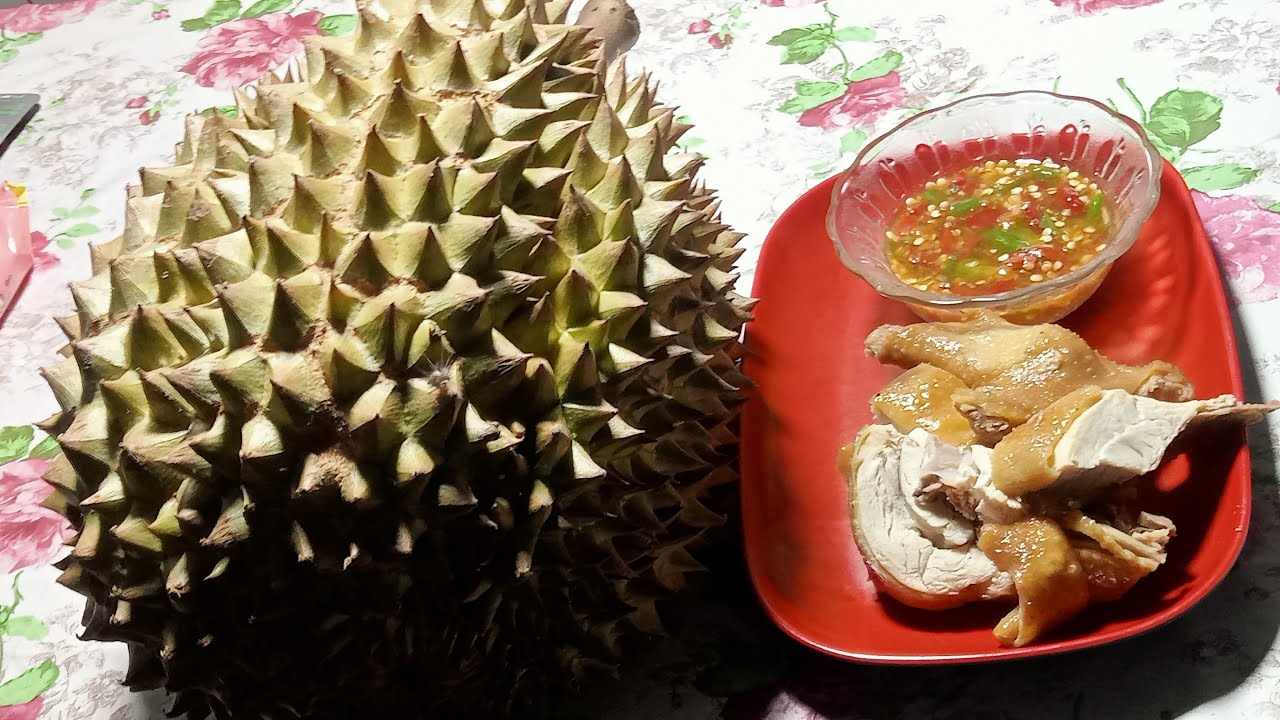 มากินทุเรียนชะนีไข่ลูกใหญ่่ๆลูกเกือบ6กิโลมากินอร่อยด้วยกันจ้า