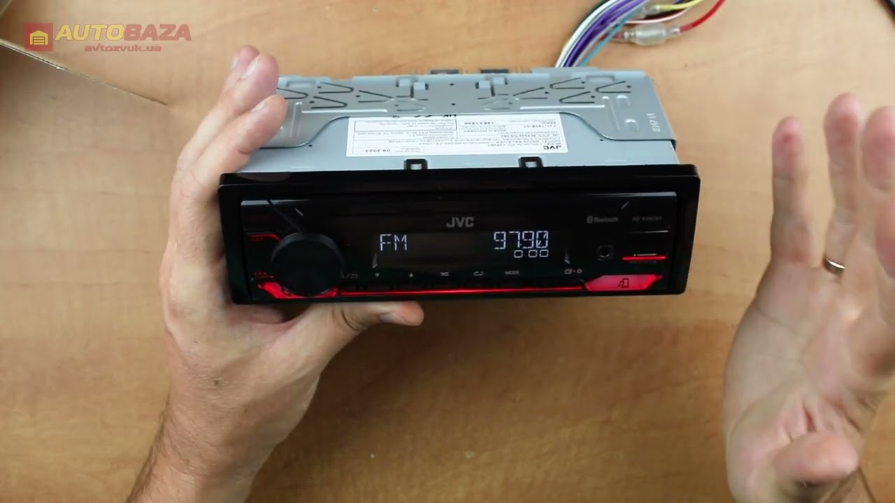 Автомагнітола JVC KD-X282BT