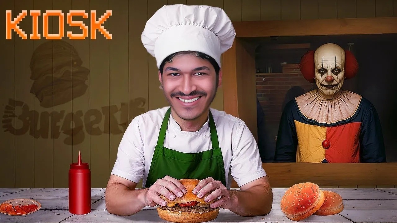 I was Making Burgers at The KIOSK But I Wasn't Alone (Horror Gameplay)