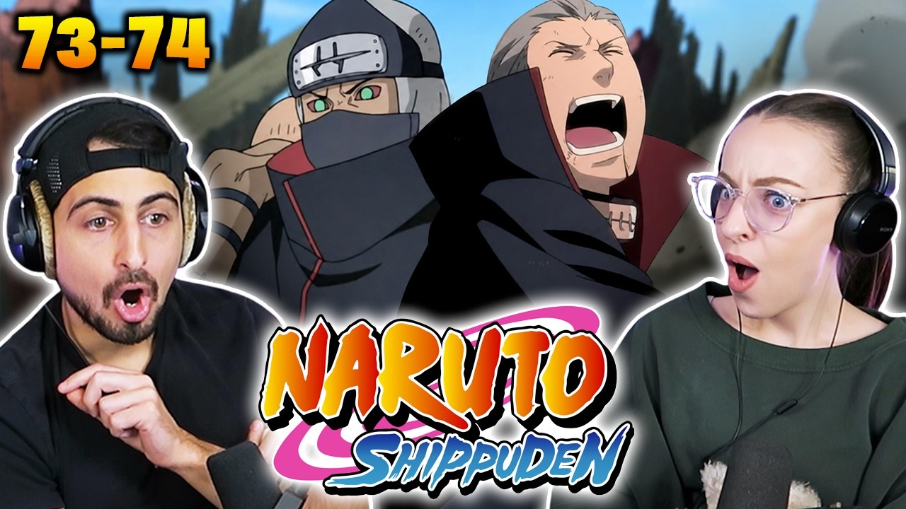 HIDAN AND KAKUZU ARE NUTS! *NARUTO SHIPPUDEN* Episodes 73 & 74 REACTIONS!