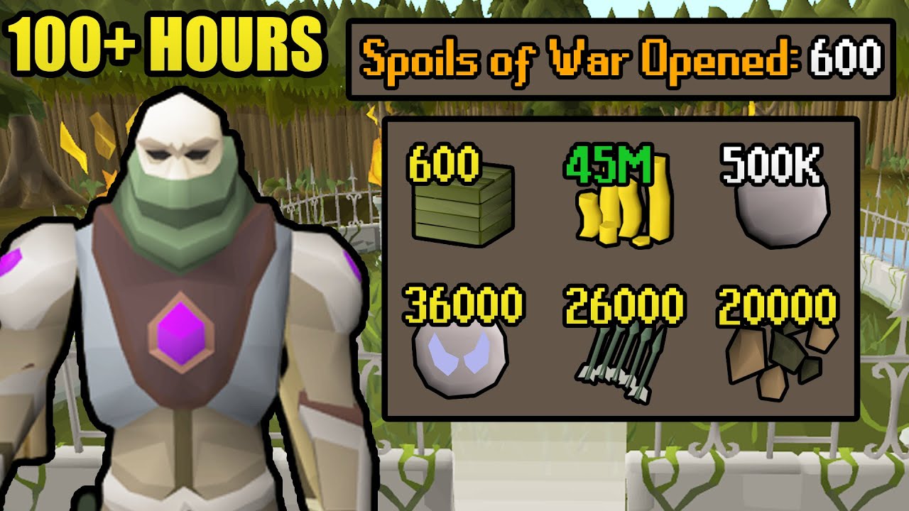 Loot From Soul Wars (100+ Hours) | Every Drop: No Banking (#8) [OSRS]