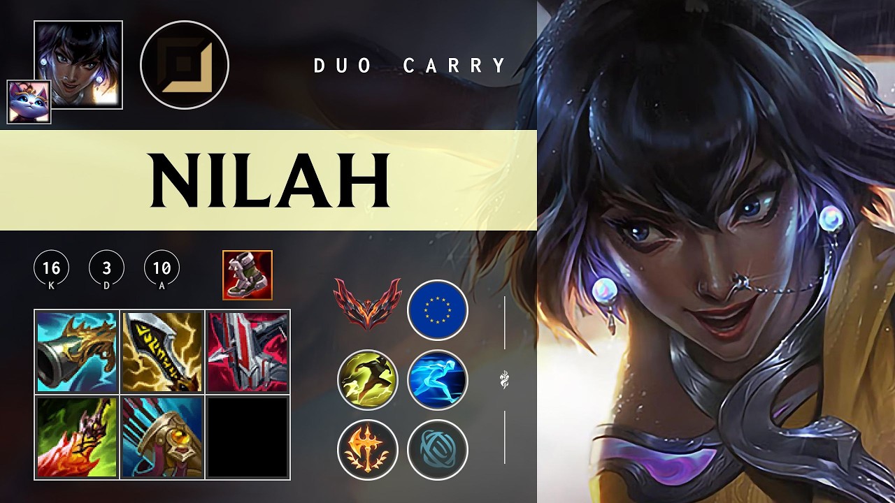 Nilah ADC vs Aphelios - EUW Grandmaster Patch 26.04
