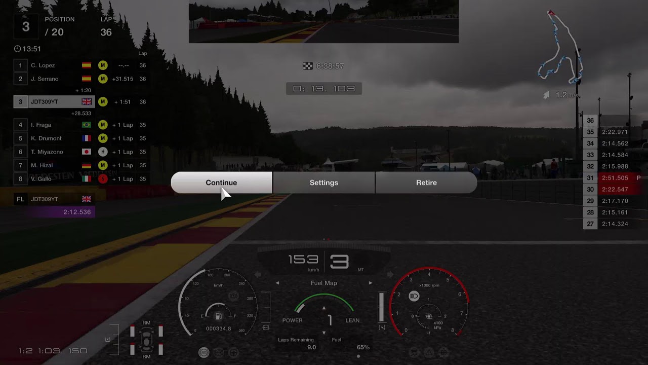 GT7: 8hrs of Spa in one go