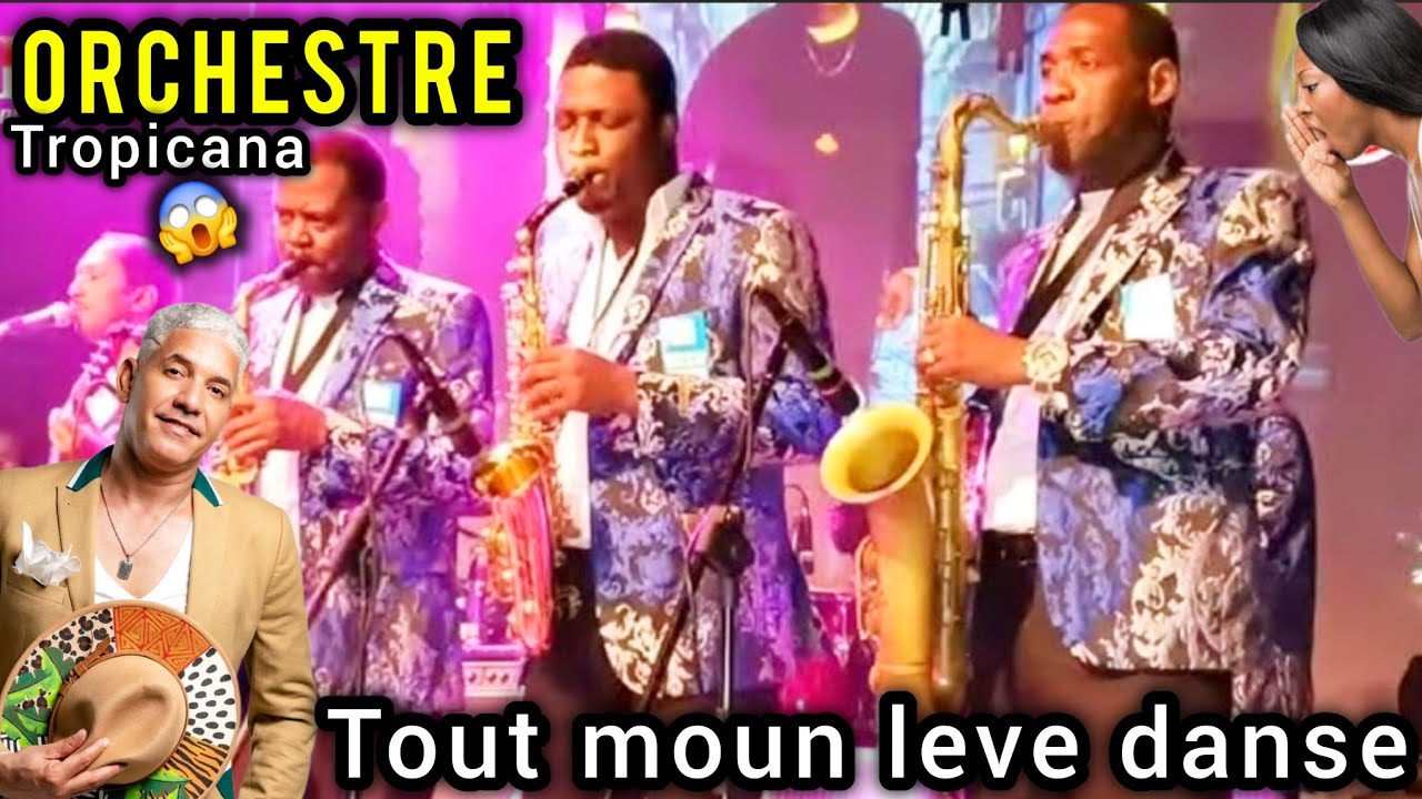 ORCHESTRE TROPICANA D'HAITI🎷TI JOE ZENNY LIVE PERFORMANCE👋🔥TOUT MOUN LEVE DANSE🙆