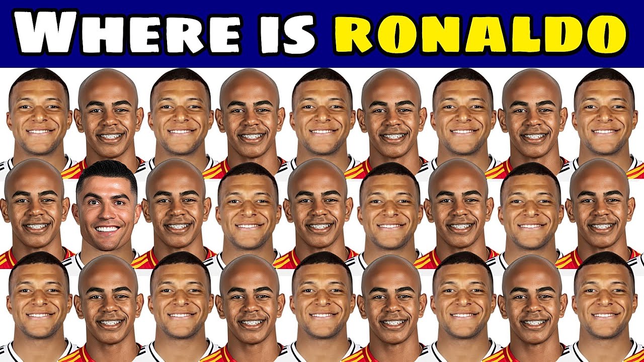 👀 Guess , Find Cristiano Ronaldo Within 5 Seconds ? ⚽ Guess The Soccer Player / Football Quiz 2026