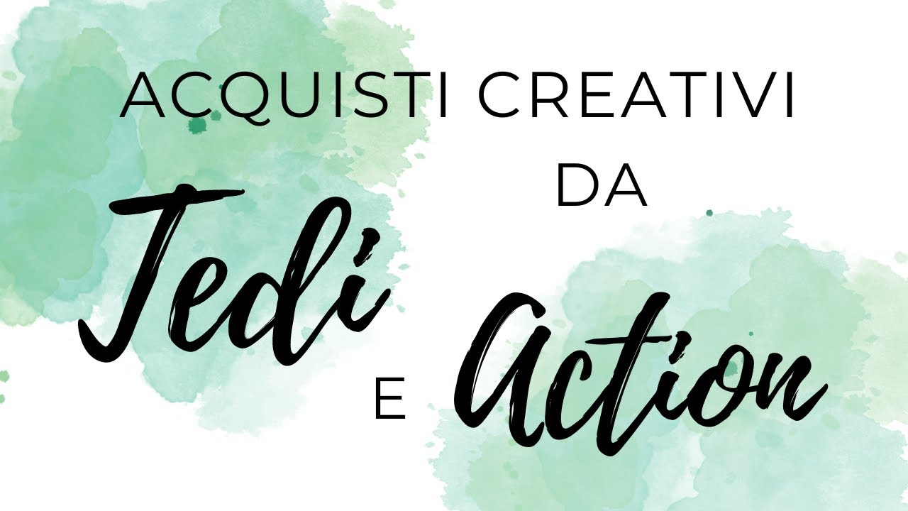 Acquisti creativi da Tedi e Action