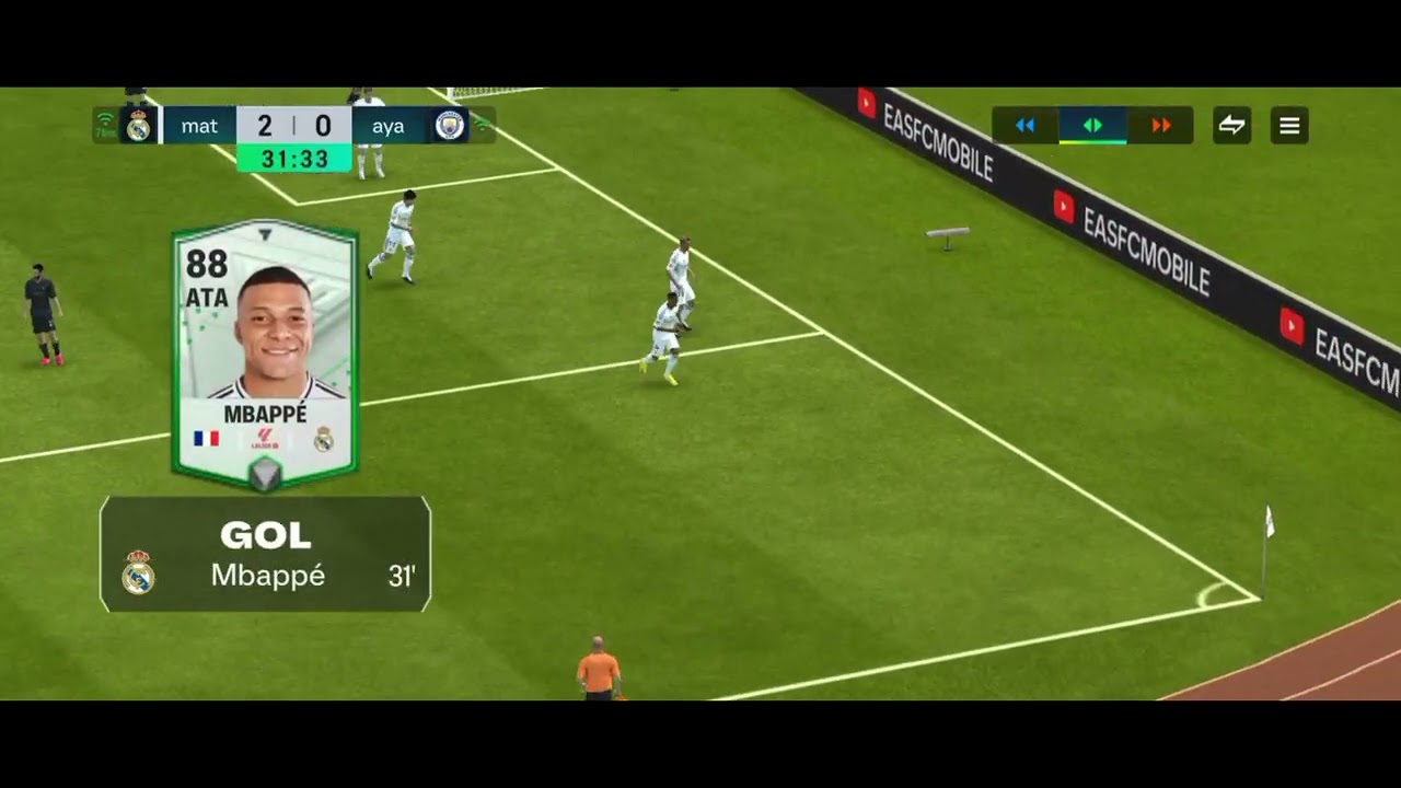 Real Madrid vs Manchester city - FC mobile #2 