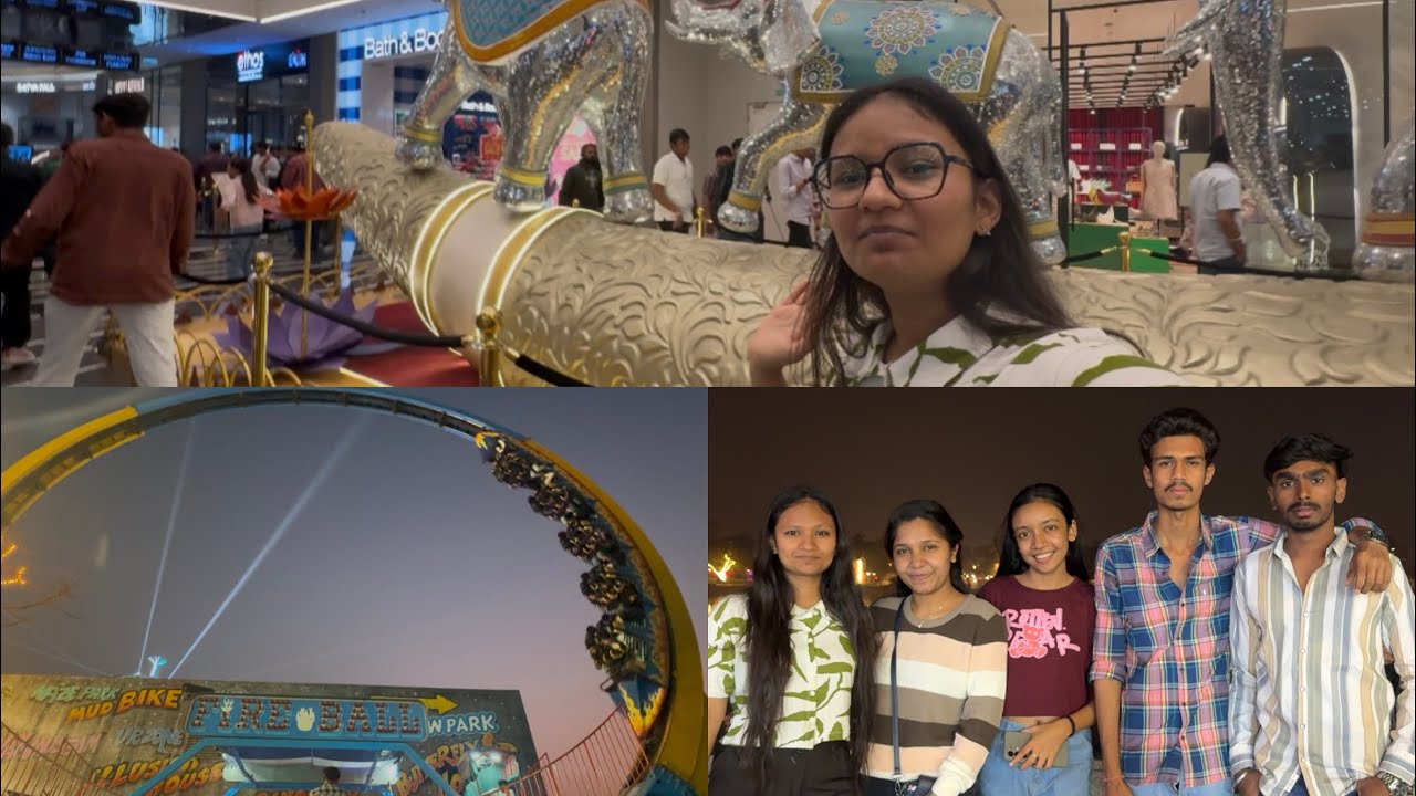 Ham gaye aaj palladium mall and kankaria lake ||12-1-2026|| #ahmedabad #palladium #fun 