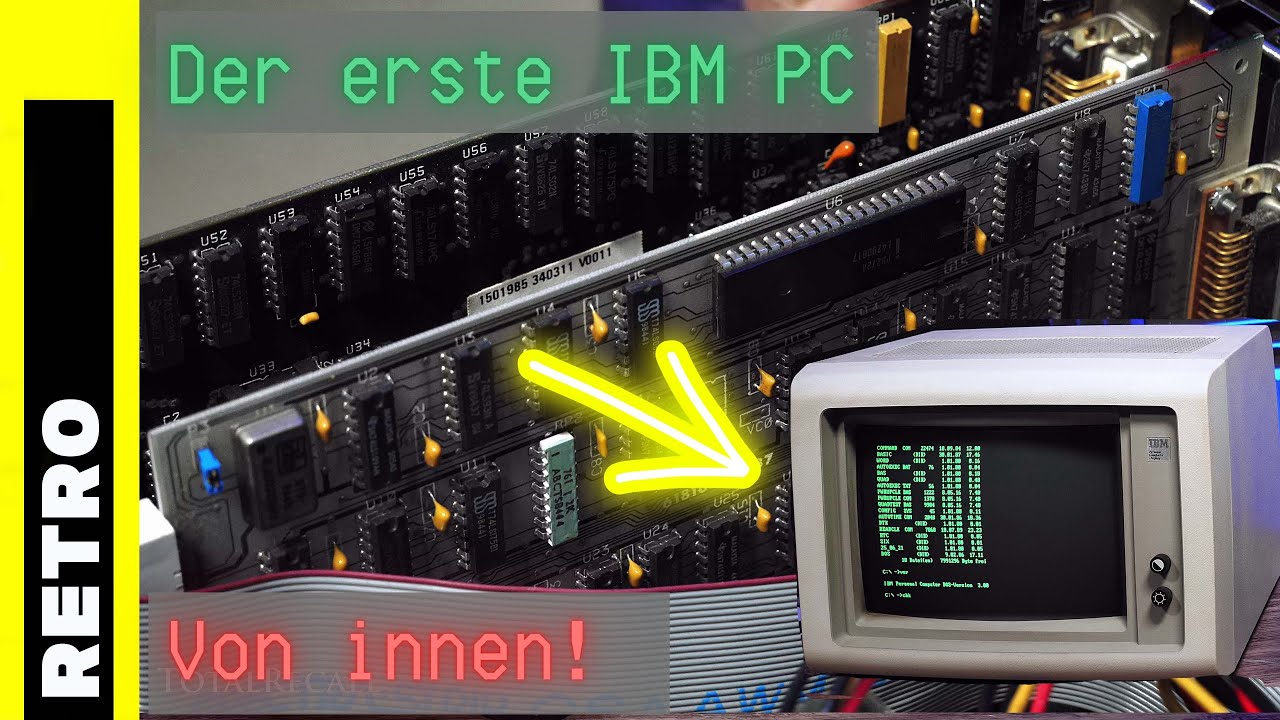 Zerlegt: Der erste IBM PC (IBM 5150)