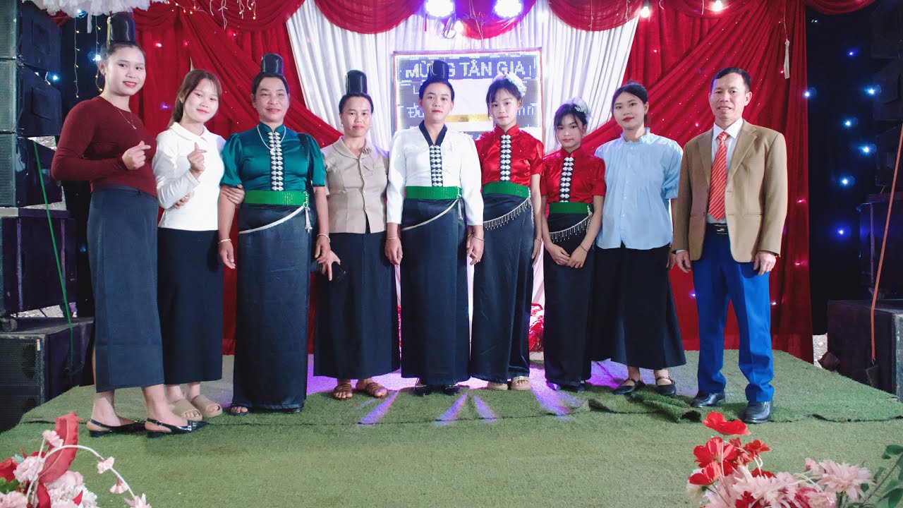 Tiệc mừng Tân gia đại cát ông bà/ LÒ ĐOÀN - LÒ CHANH bản lẹ xã chiềng sơ - Sơn La 