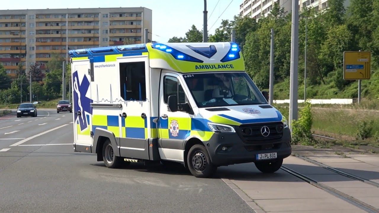Neuer RTW und KTW Pro Life Ambulance GmbH Jena