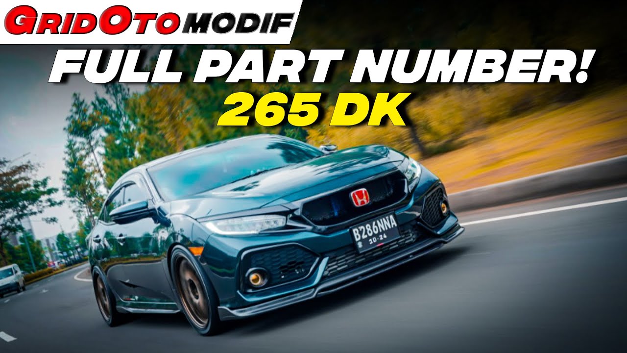 Honda Civic Hatchback Turbo Modif Dari Bodi Sampai Mesin, Jubah Green Goblin | Modifikasi Mobil