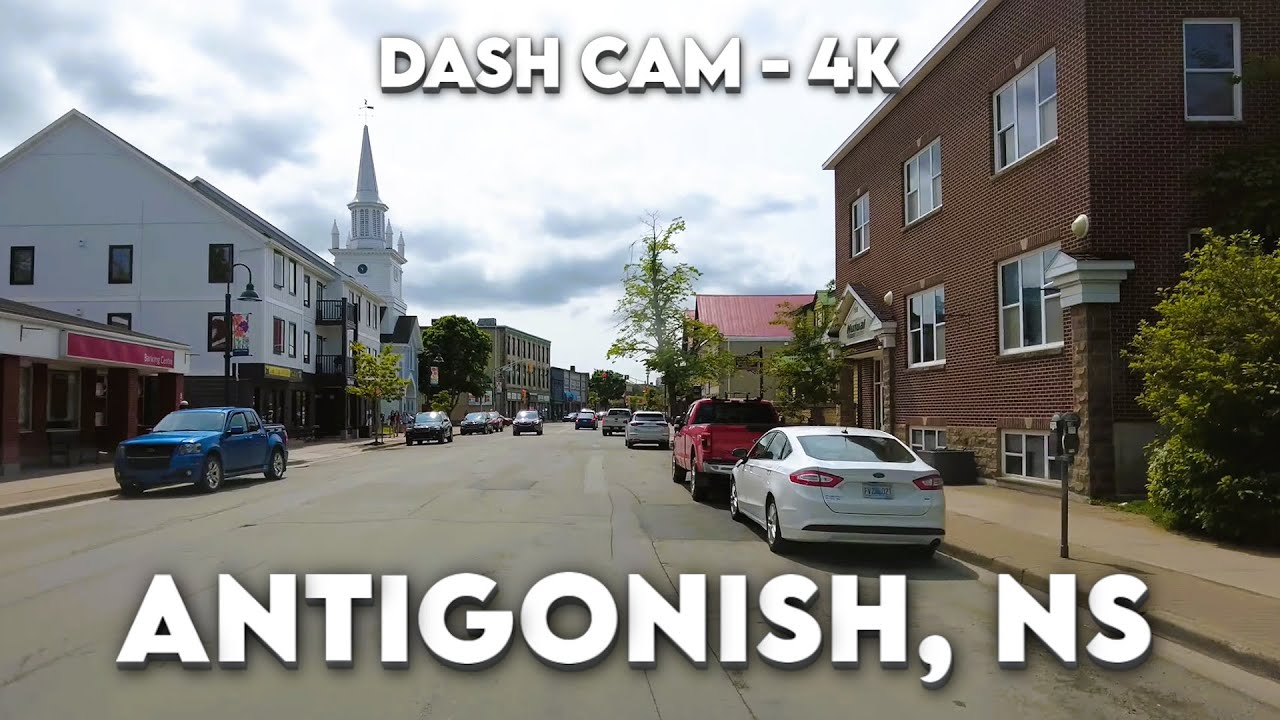 🚗 Antigonish, Nova Scotia   🏞️ 4K Drive