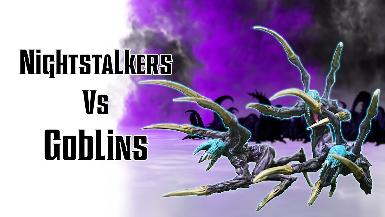 Kings of War: Nightstalkers vs Goblins - Battle Report (062) - Live!