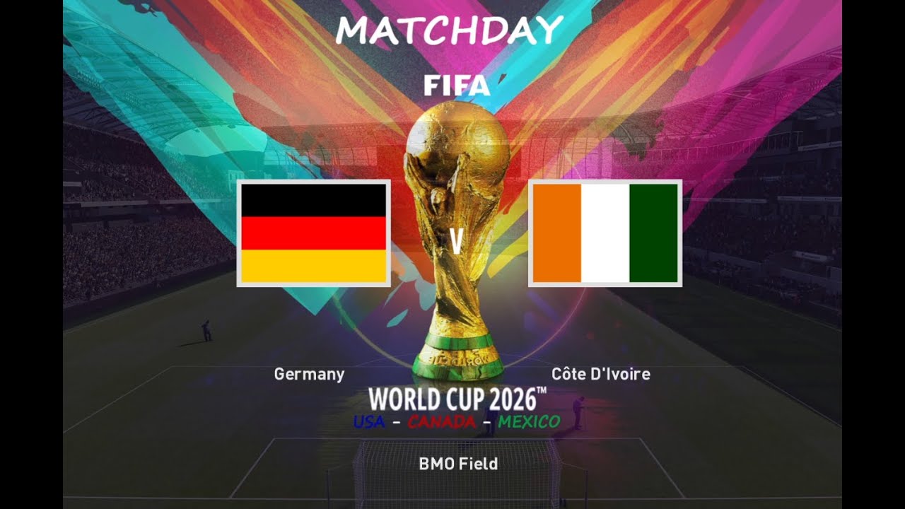 FIFA WORLD CUP 2026 GROUP STAGE - GERMANY V IVORY COAST