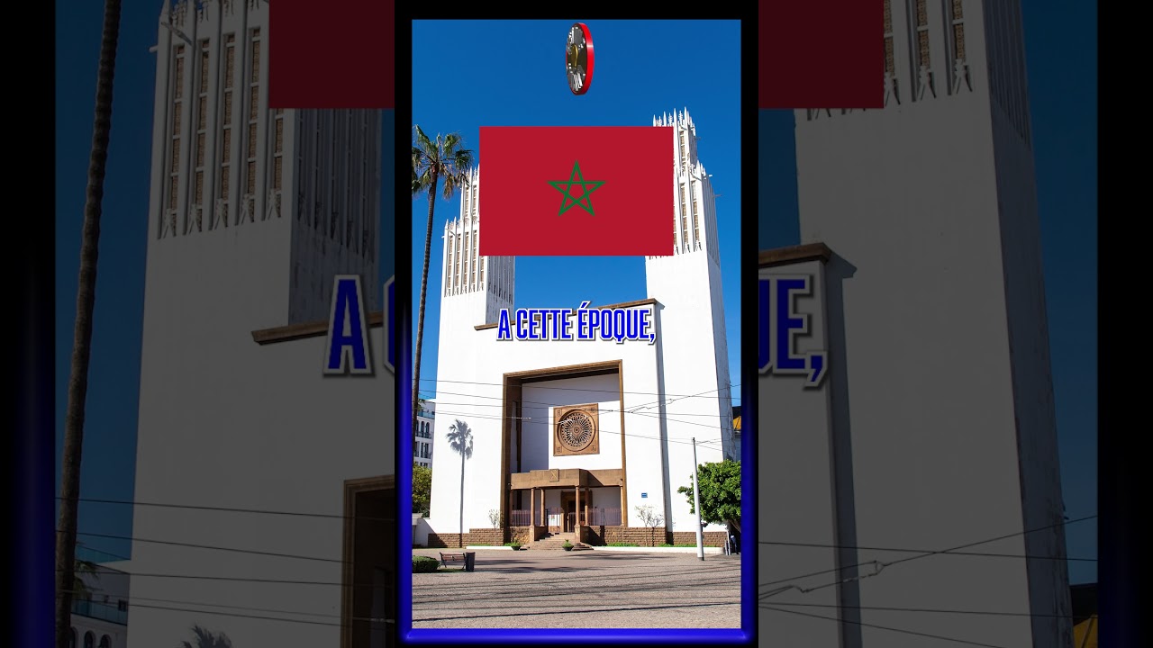 L'Histoire du Drapeau du Maroc #drapeau #histoire #culture #education #maroc #france #colonie