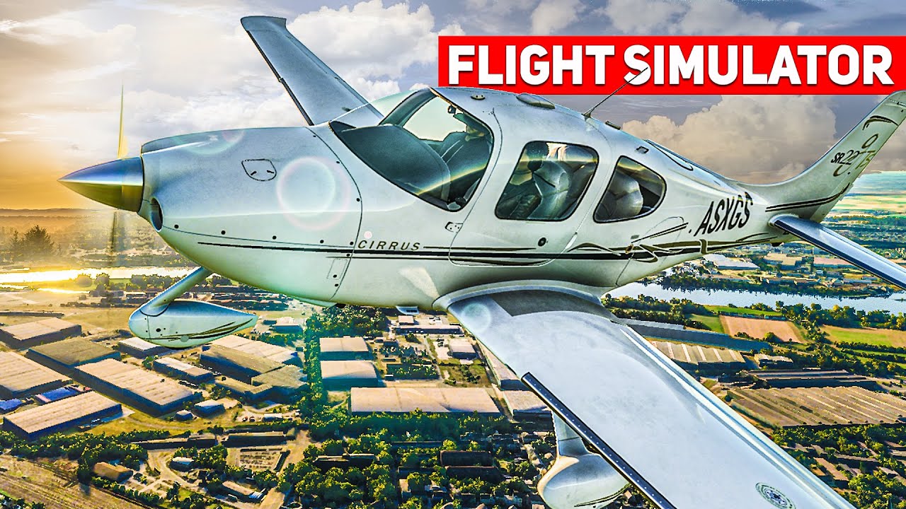 FLIGHT SIMULATOR #11: Sichtflug &uuml;ber dem RUHRGEBIET mit der CIRRUS | Microsoft Flight Simulator 2020